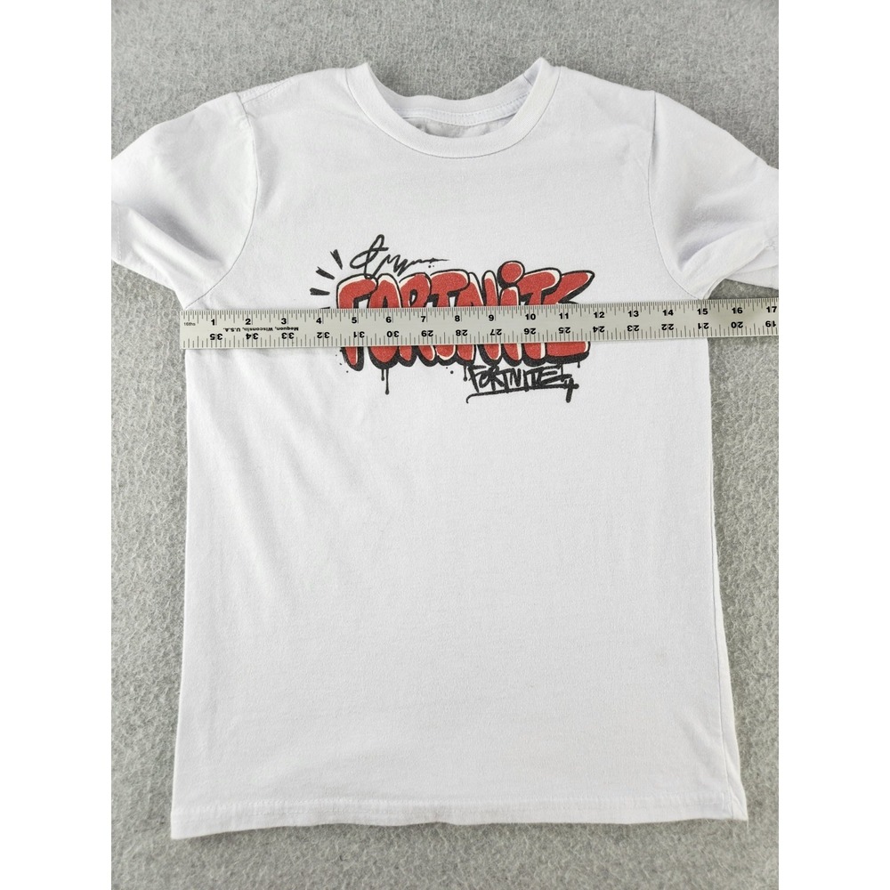 Fortnite Shirt Boys Youth Medium 6/8‎ Video Game Short Sleeve Graphic T-Shirt FN - Picture 4 of 8